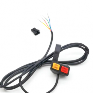 Botonera Eco Turbo, Single Dual para Patinete Eléctrico - Cable 1.25m