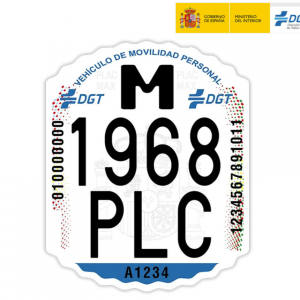 Matrícula patinete eléctrico – Homologada DGT